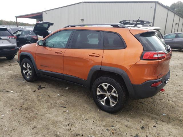 1C4PJMBS3EW255019 - 2014 JEEP CHEROKEE TRAILHAWK ნარინჯისფერი ფოტო 2