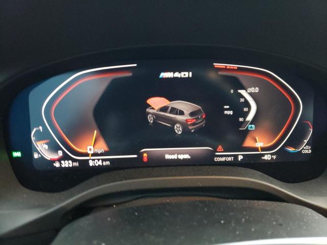 5UXTY9C05M9F93783 - 2021 BMW X3 XDRIVEM40I BLACK photo 9