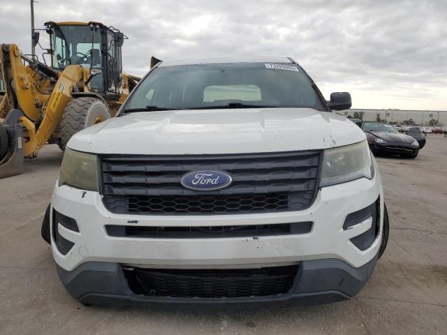 1FM5K8AR3GGD30689 - 2016 FORD EXPLORER POLICE INTERCEPTOR 白色 照片 5