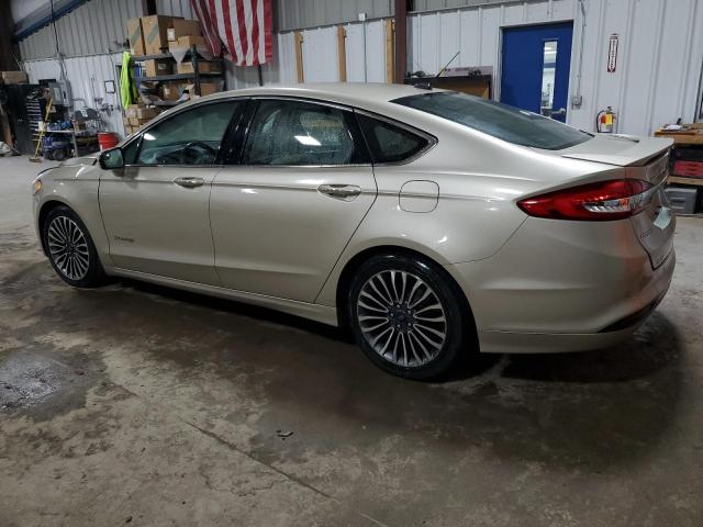 3FA6P0RU8JR140963 - 2018 FORD FUSION TITANIUM/PLATINUM HEV CREAM photo 2