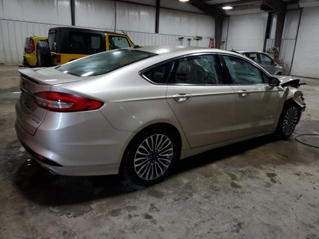 3FA6P0RU8JR140963 - 2018 FORD FUSION TITANIUM/PLATINUM HEV CREAM photo 3