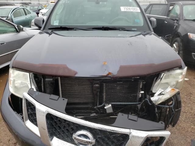 5N1AR1NB6BC616440 - 2011 NISSAN PATHFINDER S GRAY photo 11