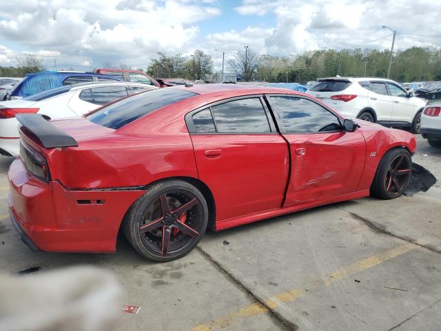 2C3CDXEJ4DH515326 - 2013 DODGE CHARGER SRT-8 RED photo 3