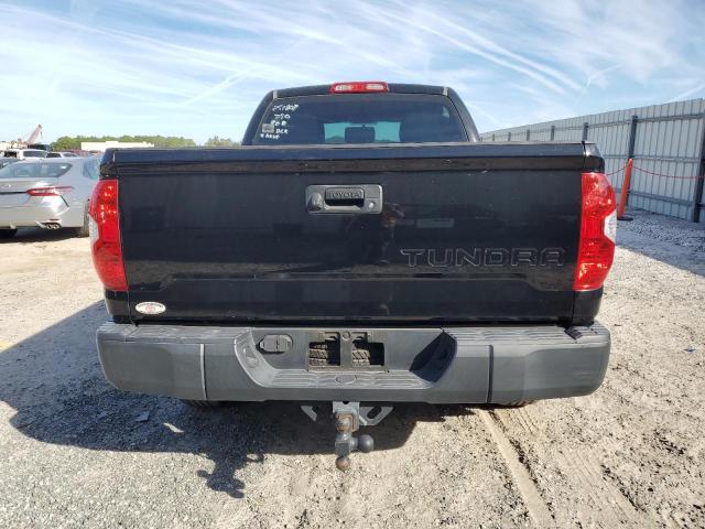 5TFRM5F1XGX106742 - 2016 TOYOTA TUNDRA DOUBLE CAB SR/SR5 BLACK photo 6