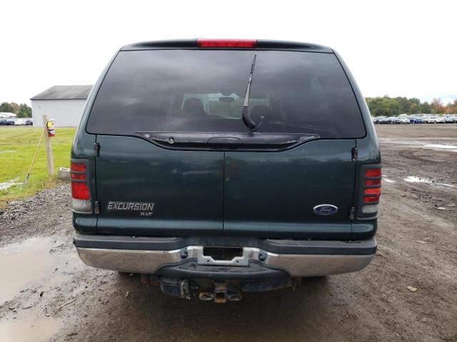 1FMNU41S02EB16916 - 2002 FORD EXCURSION XLT GREEN photo 6