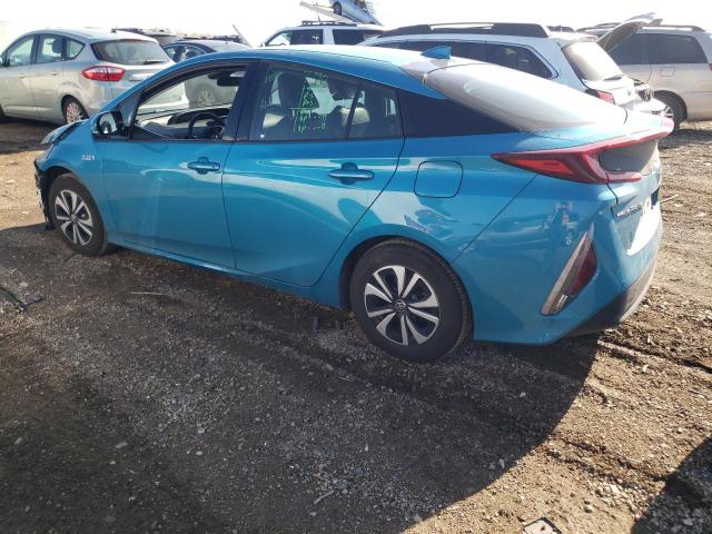 JTDKARFP7J3088298 - 2018 TOYOTA PRIUS PRIM BLUE photo 2