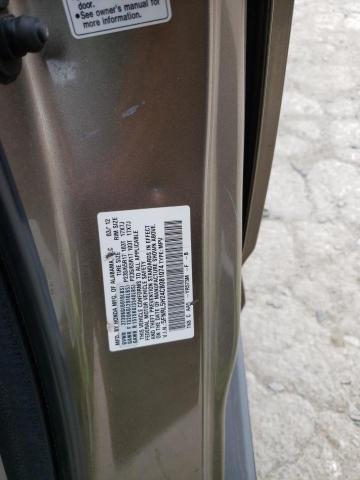 5FNRL5H24CB081074 - 2012 HONDA ODYSSEY LX GOLD photo 13