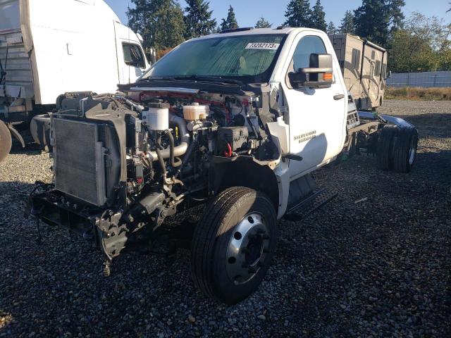 1HTKHPVM2MH622308 - 2021 CHEVROLET SILVERADO WHITE photo 1