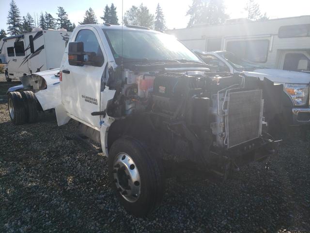 1HTKHPVM2MH622308 - 2021 CHEVROLET SILVERADO WHITE photo 4