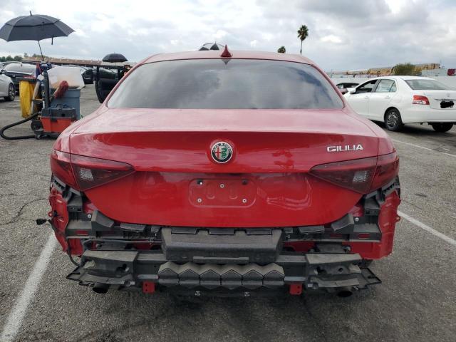 ZARFAMAN8N7657397 - 2022 ALFA ROMEO GIULIA RED photo 6