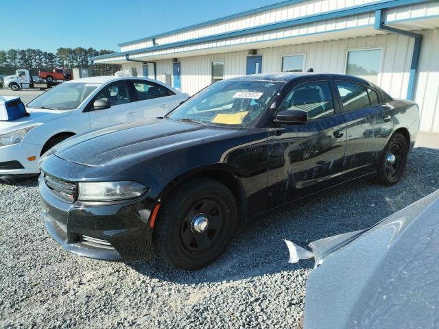 2C3CDXAT0HH630521 - 2017 DODGE CHARGER POLICE BLACK photo 1