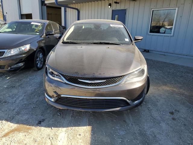 1C3CCCAB5FN745266 - 2015 CHRYSLER 200 LIMITED GRAY photo 5