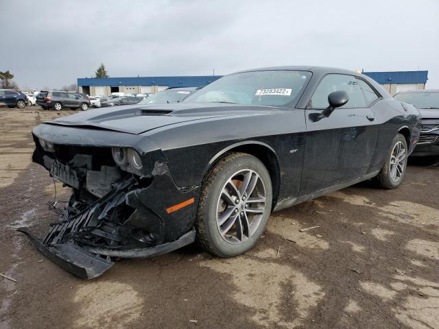 2C3CDZGG9JH217329 - 2018 DODGE CHALLENGER GT BLACK photo 1