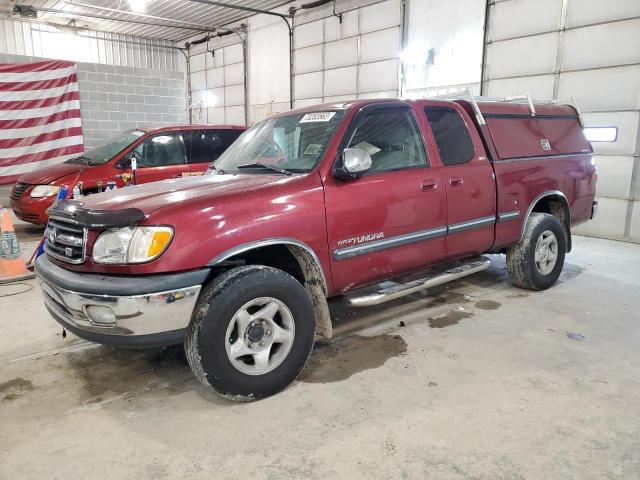 5TBBT44192S259704 - 2002 TOYOTA TUNDRA ACCESS CAB RED photo 1