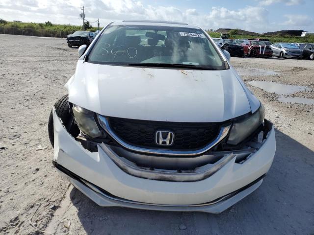 19XFB2F89FE033477 - 2015 HONDA CIVIC EX WHITE photo 5