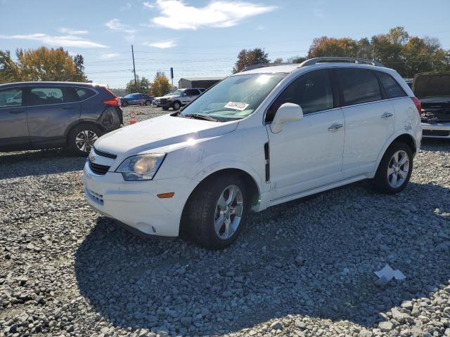 3GNAL3EK0ES666953 - 2014 CHEVROLET CAPTIVA LT WHITE photo 1