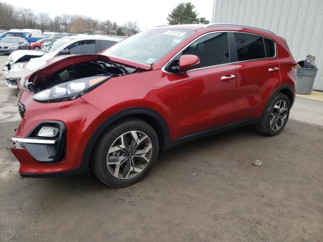 KNDPN3AC9L7799721 - 2020 KIA SPORTAGE EX RED photo 1