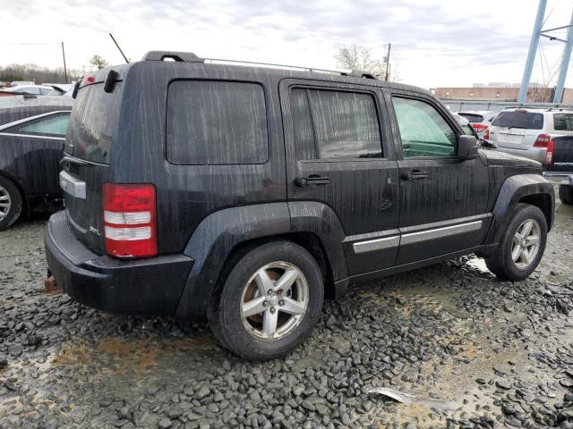 1J8GN58K58W187370 - 2008 JEEP LIBERTY LIMITED BLACK photo 3