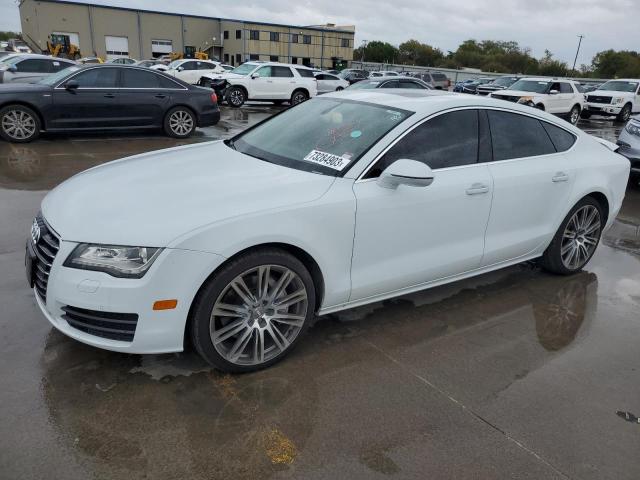 WAUWGAFCXEN035844 - 2014 AUDI A7 PREMIUM PLUS WHITE photo 1