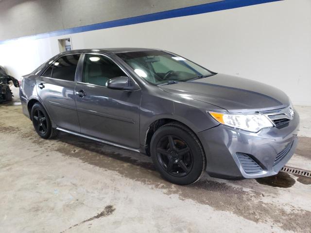 4T4BF1FK7ER351673 - 2014 TOYOTA CAMRY L GRAY photo 4