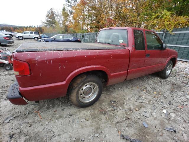 1GTCS19HX38189543 - 2003 GMC SONOMA RED photo 3