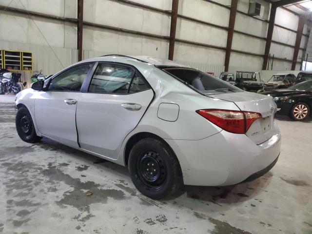 2T1BURHE3HC754478 - 2017 TOYOTA COROLLA L SILVER photo 2