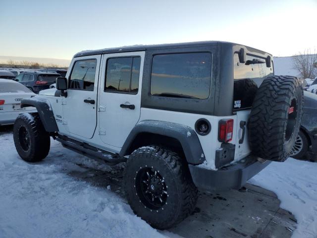 1C4BJWDG7GL323728 - 2016 JEEP WRANGLER U SPORT თეთრი ფოტო 2