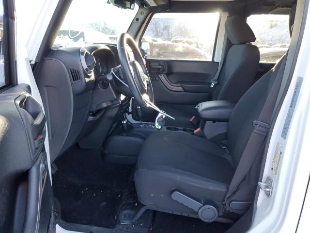 1C4BJWDG7GL323728 - 2016 JEEP WRANGLER U SPORT თეთრი ფოტო 7