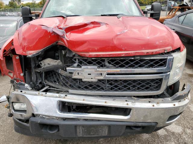 1GC1KXCG7BF201846 - 2011 CHEVROLET SILVERADO K2500 HEAVY DUTY LT RED photo 11