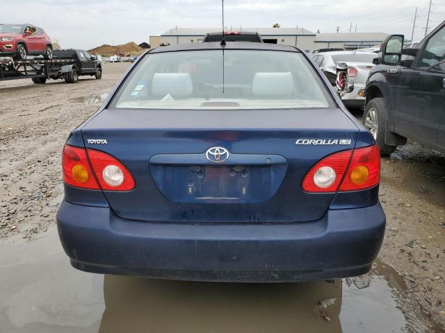 JTDBR32E542027648 - 2004 TOYOTA COROLLA CE BLUE photo 6