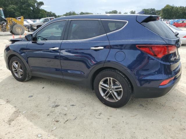 5XYZT3LB6HG488583 - 2017 HYUNDAI SANTA FE S BLUE photo 2