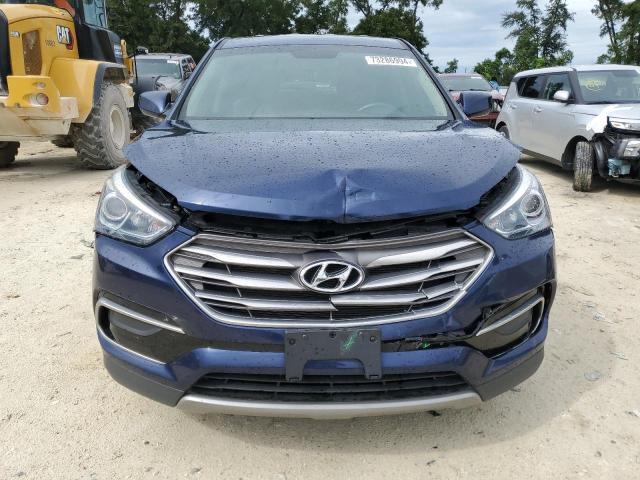 5XYZT3LB6HG488583 - 2017 HYUNDAI SANTA FE S BLUE photo 5