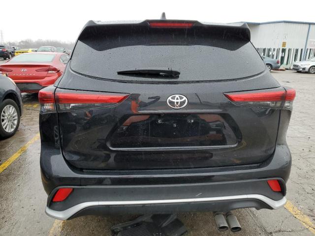 5TDJZRBHXMS093159 - 2021 TOYOTA HIGHLANDER XSE BLACK photo 6