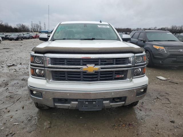 3GCUKSEC4EG312383 - 2014 CHEVROLET SILVERADO K1500 LTZ WHITE photo 5