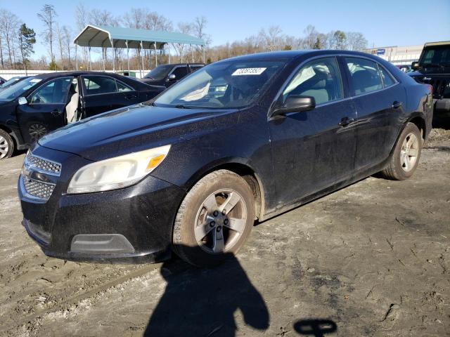 1G11B5SA3DF353877 - 2013 CHEVROLET MALIBU LS BLACK photo 1