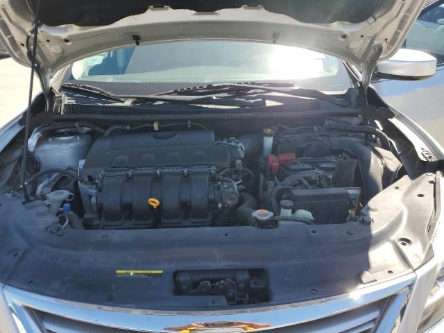 3N1AB7AP8FY317934 - 2015 NISSAN SENTRA S SILVER photo 11