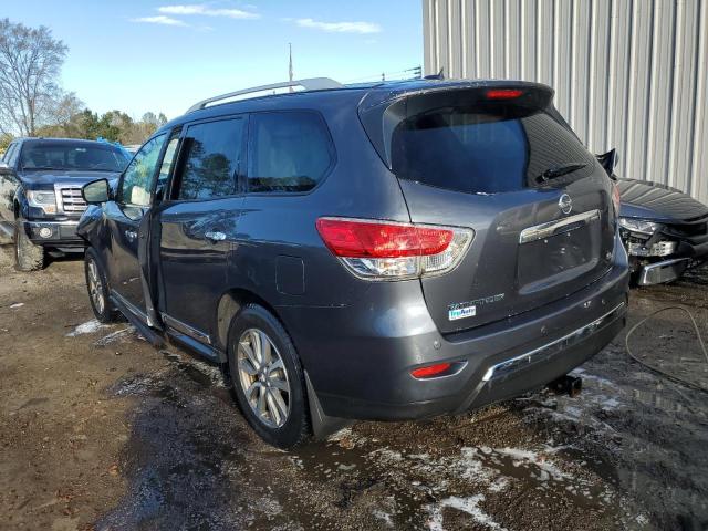 5N1AR2MN4DC641857 - 2013 NISSAN PATHFINDER S SILVER photo 2