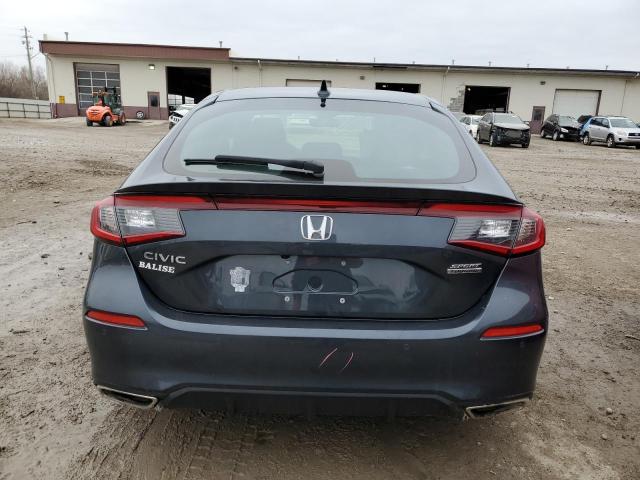 19XFL1H80NE015341 - 2022 HONDA CIVIC SPORT TOURING Қара фото 6