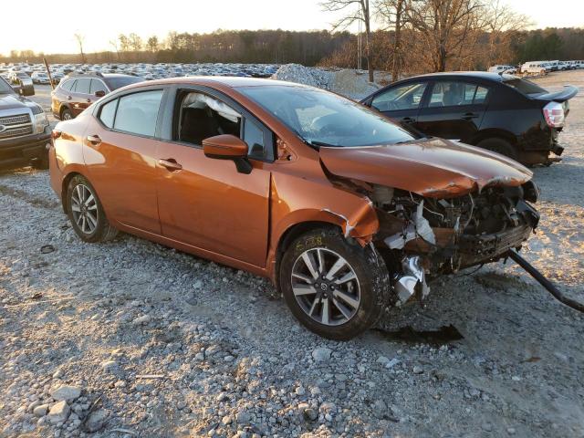 3N1CN8EVXLL827936 - 2020 NISSAN VERSA SV ORANGE photo 4