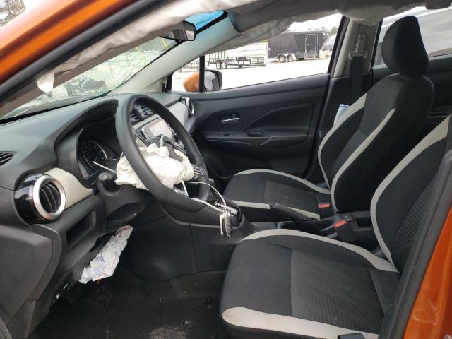 3N1CN8EVXLL827936 - 2020 NISSAN VERSA SV ORANGE photo 7