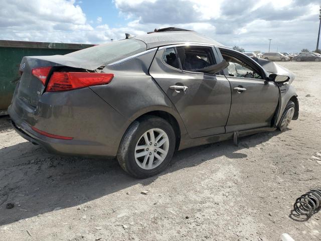 5XXGM4A74CG044690 - 2012 KIA OPTIMA LX GRAY photo 3