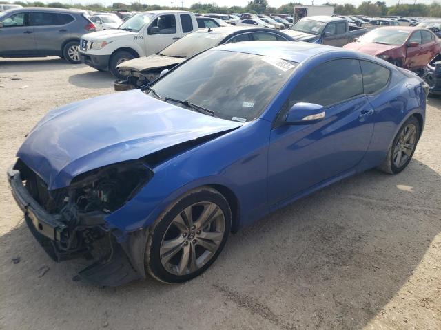 KMHHU6KH5CU066615 - 2012 HYUNDAI GENESIS CO 3.8L BLUE photo 1