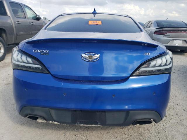 KMHHU6KH5CU066615 - 2012 HYUNDAI GENESIS CO 3.8L BLUE photo 6