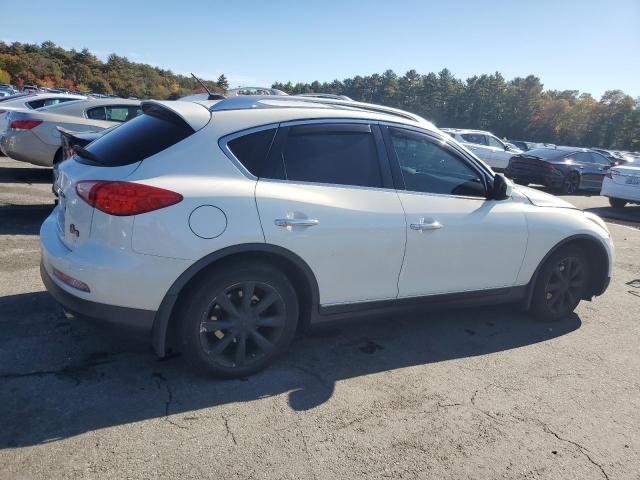 JNKAJ09F48M358309 - 2008 INFINITI EX35 BASE WHITE photo 3