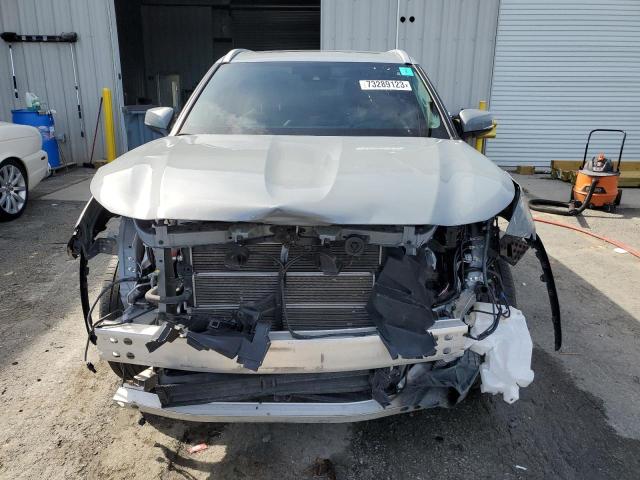 5TDABRCH9NS546739 - 2022 TOYOTA HIGHLANDER HYBRID XLE SILVER photo 5