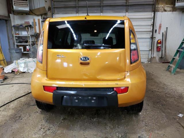 KNDJT2A26B7220342 - 2011 KIA SOUL + ORANGE photo 6