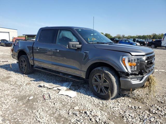 1FTFW1E55PKF53826 - 2023 FORD F150 SUPERCREW GRAY photo 4