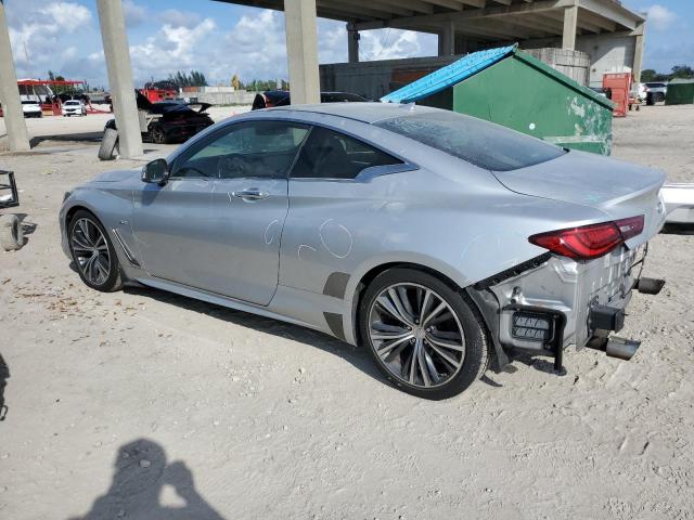 JN1EV7EK2JM340421 - 2018 INFINITI Q60 LUXE 300 SILVER photo 2