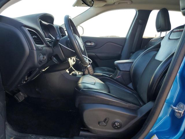 1C4PJMBXXKD392025 - 2019 JEEP CHEROKEE TRAILHAWK ლურჯი ფოტო 7