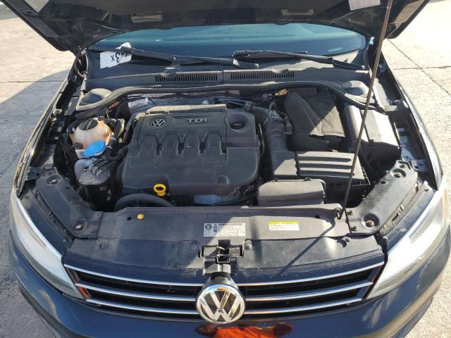 3VWLA7AJ2FM299374 - 2015 VOLKSWAGEN JETTA TDI BLACK photo 11